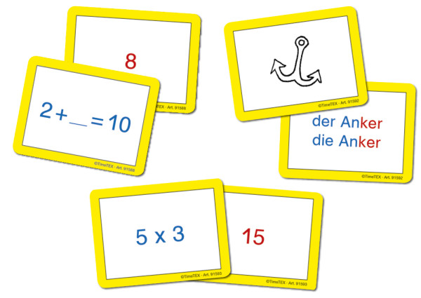 Set Karten-Spiel für Papp-Computer, 3-tlg.