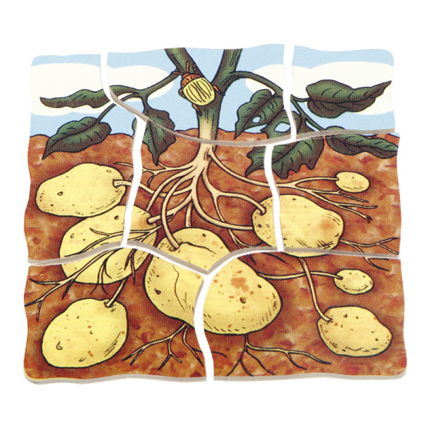 Schichten-Puzzle "Kartoffel", 30-tlg.