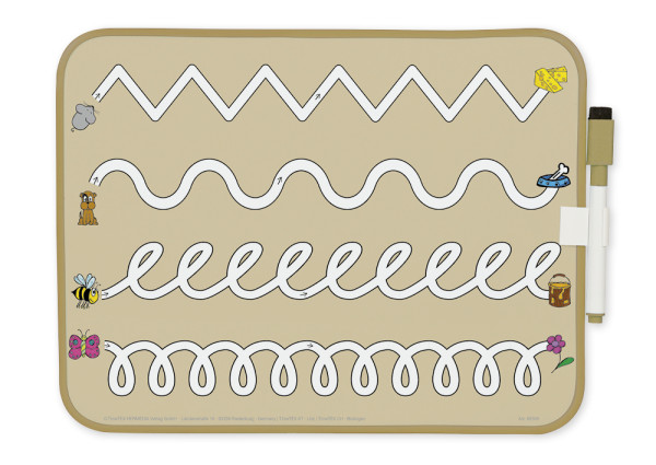 Prima-Colori Schwungübungs-Whiteboard, magnethaftend