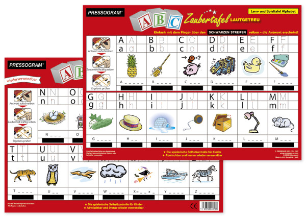 TimeTEX Zaubertafel "ABC" Lautgetreue Worte