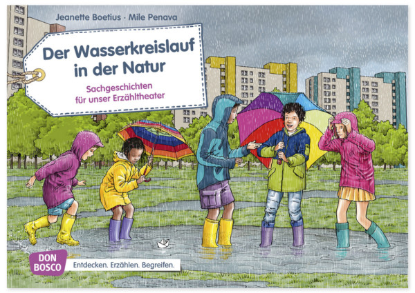 Bildergeschichten-Karten "Der Wasserkreislauf in der Natur", 12-tlg.