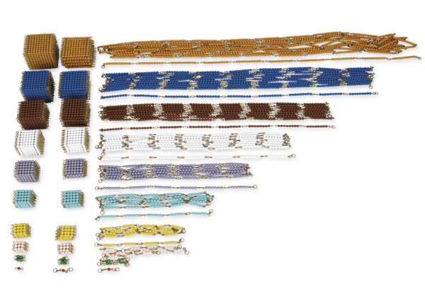 TimeTEX Perlenmaterial, Komplettsatz "Montessori Premium"