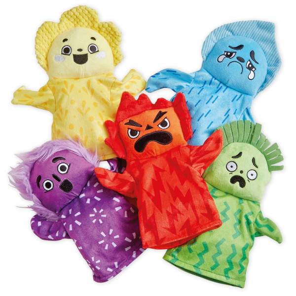 Handpuppen-Set "Emotionen", 5-tlg.