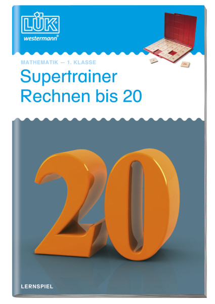 LÜK Mathematik 1. Klasse "Supertrainer Rechnen bis 20"